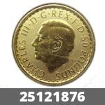 Britannia 1/2 once 9999 50 Pounds