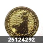 Britannia 1/2 once 9999 50 Pounds