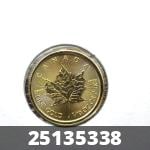 Maple Leaf 1/10 once 5 Dollars Canada