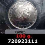 100 grammes d'argent pur - Britannia (LSP) 