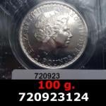 100 grammes d'argent pur - Britannia (LSP) 