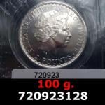100 grammes d'argent pur - Britannia (LSP) 