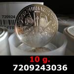 10 grammes d'argent pur - Philharmonique de Vienne (LSP) 