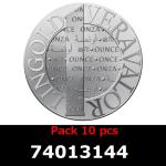 Lot 10 Vera Silver 1 once (LSP - 40MM) 