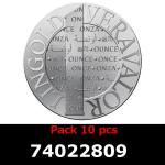 Lot 10 Vera Silver 1 once (LSP - 40MM) 