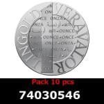 Lot 10 Vera Silver 1 once (LSP - 40MM) 