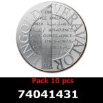 Lot 10 Vera Silver 1 once (LSP - 40MM) 