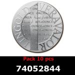Lot 10 Vera Silver 1 once (LSP - 40MM) 
