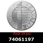 Lot 10 Vera Silver 1 once (LSP - 40MM) 