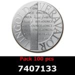 Lot 100 Vera Silver 1 once (LSP - 40MM) 