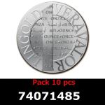 Lot 10 Vera Silver 1 once (LSP - 40MM) 