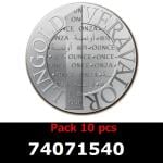 Lot 10 Vera Silver 1 once (LSP - 40MM) 