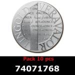 Lot 10 Vera Silver 1 once (LSP - 40MM) 