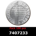 Lot 100 Vera Silver 1 once (LSP - 40MM) 