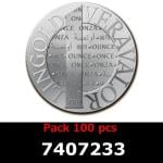 Lot 100 Vera Silver 1 once (LSP - 40MM) 