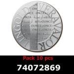Lot 10 Vera Silver 1 once (LSP - 40MM) 