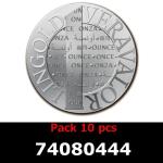 Lot 10 Vera Silver 1 once (LSP - 40MM) 