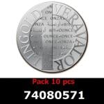 Lot 10 Vera Silver 1 once (LSP - 40MM) 