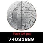 Lot 10 Vera Silver 1 once (LSP - 40MM) 