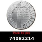 Lot 10 Vera Silver 1 once (LSP - 40MM) 
