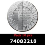 Lot 10 Vera Silver 1 once (LSP - 40MM) 