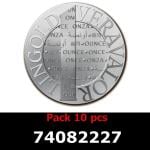 Lot 10 Vera Silver 1 once (LSP - 40MM) 