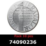 Lot 10 Vera Silver 1 once (LSP - 40MM) 
