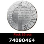 Lot 10 Vera Silver 1 once (LSP - 40MM) 