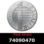 Lot 10 Vera Silver 1 once (LSP - 40MM) 