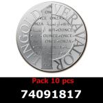 Lot 10 Vera Silver 1 once (LSP - 40MM) 