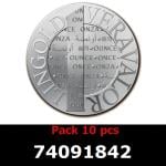 Lot 10 Vera Silver 1 once (LSP - 40MM) 