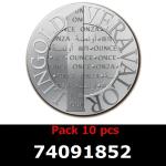 Lot 10 Vera Silver 1 once (LSP - 40MM) 