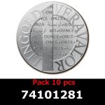 Lot 10 Vera Silver 1 once (LSP - 40MM) 