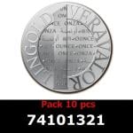 Lot 10 Vera Silver 1 once (LSP - 40MM) 
