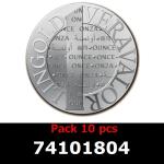Lot 10 Vera Silver 1 once (LSP - 40MM) 