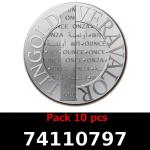 Lot 10 Vera Silver 1 once (LSP - 40MM) 