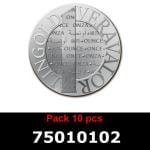 Lot 10 Vera Silver 1 once (LSP - 40MM) 