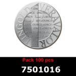 Lot 100 Vera Silver 1 once (LSP - 40MM) 