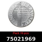 Lot 10 Vera Silver 1 once (LSP - 40MM) 