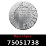 Lot 10 Vera Silver 1 once (LSP - 40MM) 