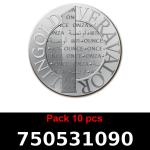 Lot 10 Vera Silver 1 once (LSP - 40MM) 