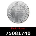 Lot 10 Vera Silver 1 once (LSP - 40MM) 