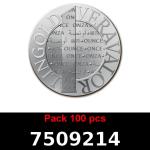 Lot 100 Vera Silver 1 once (LSP - 40MM) 