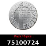 Lot 10 Vera Silver 1 once (LSP - 40MM) 