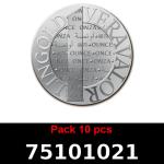 Lot 10 Vera Silver 1 once (LSP - 40MM) 