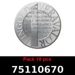 Lot 10 Vera Silver 1 once (LSP - 40MM) 