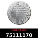 Lot 10 Vera Silver 1 once (LSP - 40MM) 