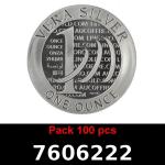 Lot 100 Vera Silver 1 once (LSP - 40MM) 