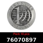 Lot 10 Vera Silver 1 once (LSP - 40MM) 
