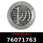 Lot 10 Vera Silver 1 once (LSP - 40MM) 